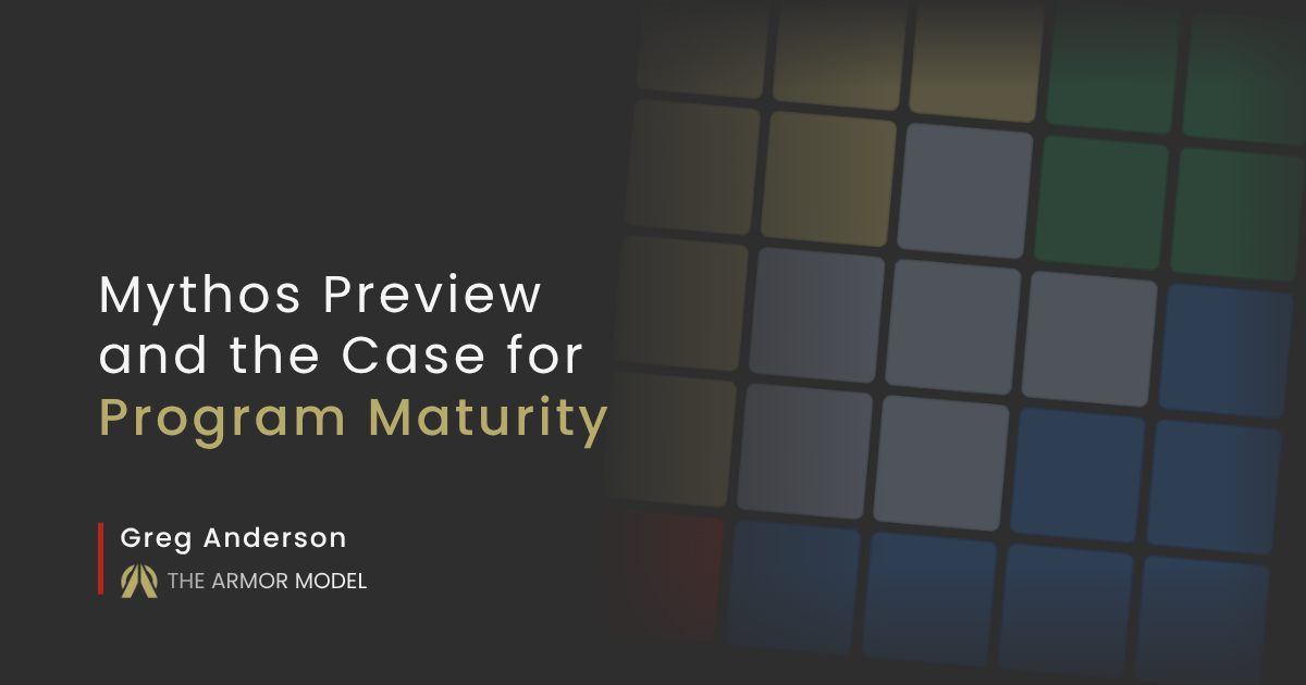 Mythos Preview and the Case for Program Maturity