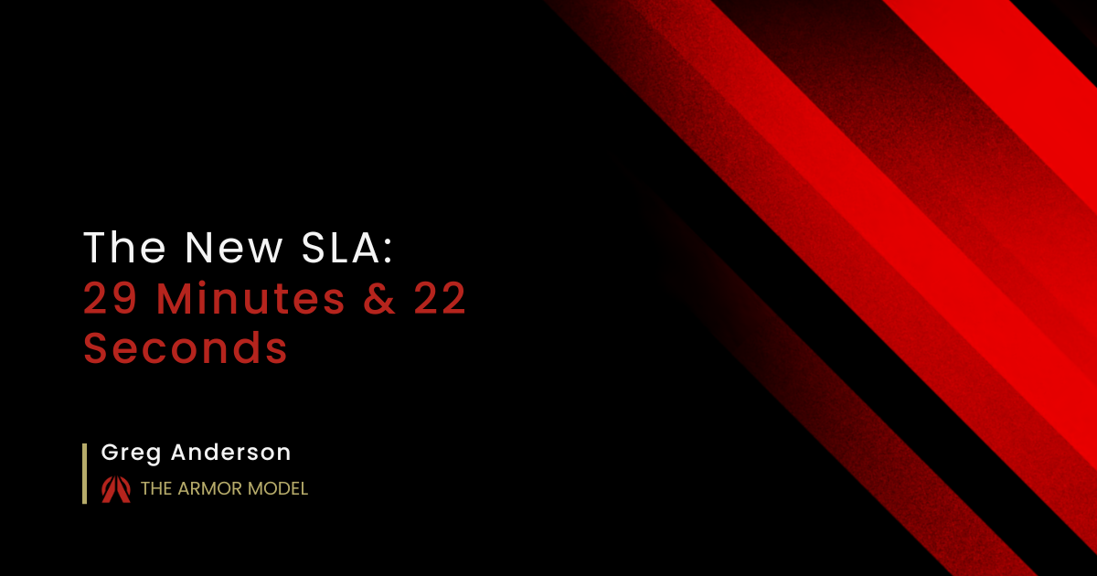 The New SLA: 29 Minutes & 22 Seconds